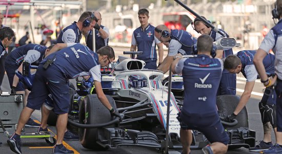 'Williams' F-1 komandas vadība šokā par šīs sezonas rezultātiem