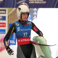 Latvijas kamaniņu braucēji Siguldā izcīna zelta medaļas Eiropas čempionāta komandu stafetē