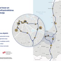 Передача: Rail Baltica не пройдет через всю Ригу; не хватает около трех миллиардов евро
