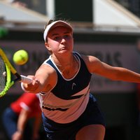 Krejčīkova pirmo reizi karjerā sasniedz 'Grand Slam' turnīru vienspēļu pusfinālu