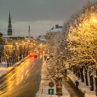 Rīgā sniega segas biezums sasniedzis 25 centimetrus