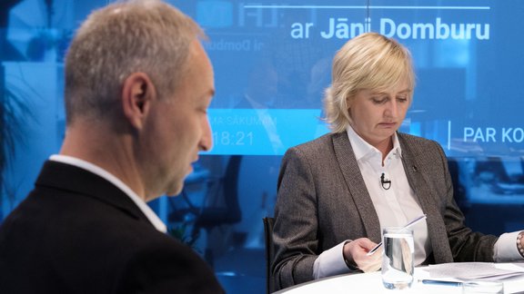 Delfi TV ar Domburu: Jānis Bordāns, Juta Strīķe - 5