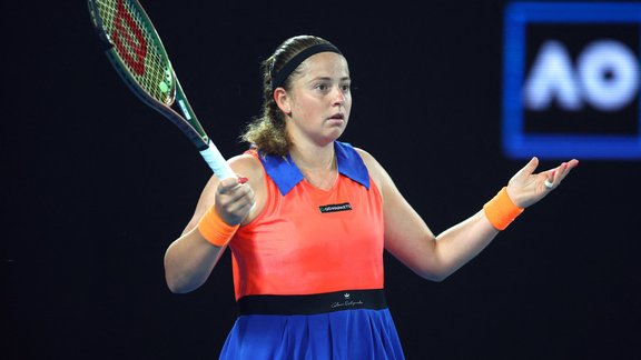 Teniss, Australian Open: Jeļena Ostapenko - Jeļena Ribakina - 6