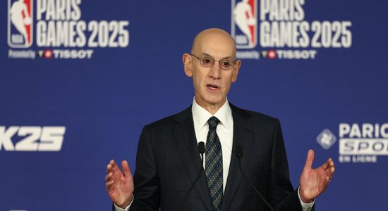 NBA komisārs atbalsta ideju pārejai uz desmit minūšu ceturtdaļām