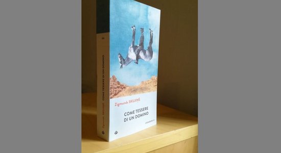 Itālijā klajā nāk Zigmunda Skujiņa romāns 'Miesas krāsas domino'