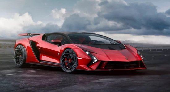 'Lamborghini' prezentējis pēdējos divus superauto ar V12 motoru