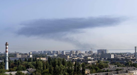 Kijiva piedzīvojusi spēcīgu krievu dronu uzbrukumu