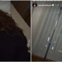 Anna Sedokova ar nervu sabrukumu nogādāta privātā klīnikā