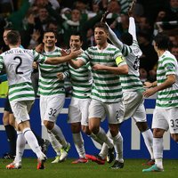 125.dzimšanas dienu 'Celtic' nosvin ar sensacionālu uzvaru
