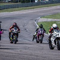 Ar spraigām cīņām aizvadīts motošosejas Baltijas čempionāta posms Lietuvā