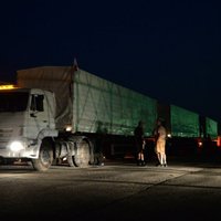 Ārlietu ministrija stingri nosoda Krievijas 'humānās palīdzības' konvoja ievešanu Ukrainā