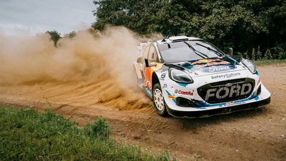 Rallijs, Mārtiņš Sesks aizvada pirmos testus ar WRC mašīnu Ford Puma