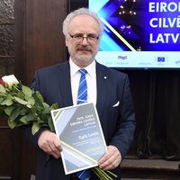Titulu 'Gada Eiropas cilvēks Latvijā' ieguvis Levits