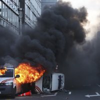В Брюсселе протесты против повышения цен на топливо переросли в беспорядки (ФОТО)