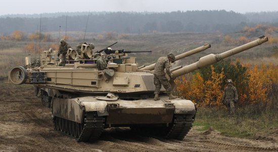 США разместят больше танков в Восточной Европе