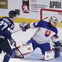 Latvijas U-20 hokejistu pretinieku duelī Somija uzvar Slovākiju