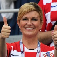 ФОТО: Эффектная президент Хорватии тоже прилетела в Россию на футбол