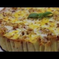 Videopadoms: Kā izcept makaronu 'pīrāgu'?