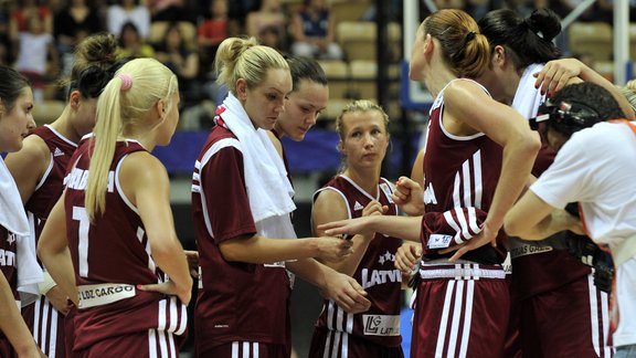 Sieviešu basketbols: Latvija - Lielbritānija - 36