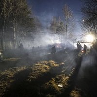 В столкновениях на границе с Беларусью ранены девять сотрудников польских служб безопасности