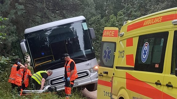 Autobusa avārija Ērgļi-Rīga