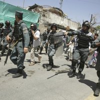 Kabulā izcēlušās policijas un protestētāju sadursmes