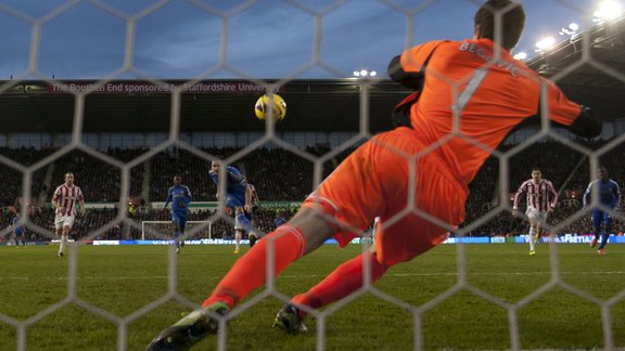 Stoke City goalkeeper Asmir Begovic