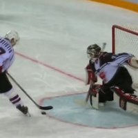 Video: Saulietis un Daugaviņš starp KHL nedēļas skaistāko 'golu' autoriem