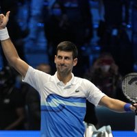 'ATP Finals': Džokovičs pirmajā spēlē uzvar Rūdu