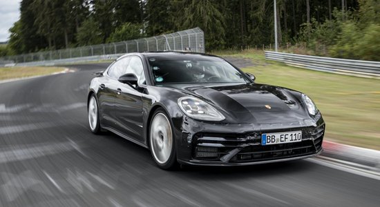 Video: Modernizētā 'Porsche Panamera' uzstādījusi reprezentatīvo auto rekordu Nirburgringā