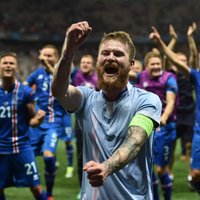 ФОТО, ВИДЕО: Как исландцы праздновали победу над Англией