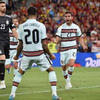 UEFA Nāciju līga: Portugāle izrauj neizšķirtu pret Spāniju