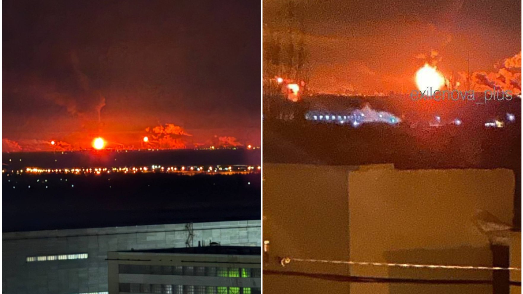 Volgogradā dronu triecienā cietusi naftas pārstrādes rūpnīca