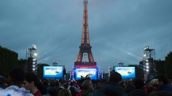 Paris fan zone EURO 2016