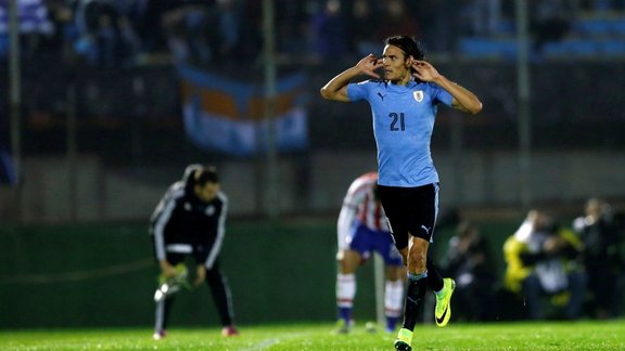 Uruguay s Edinson Cavani 