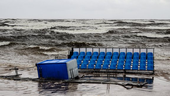 Vētras izpostītais Eiropas čempionāts pludmales volejbolā - 7