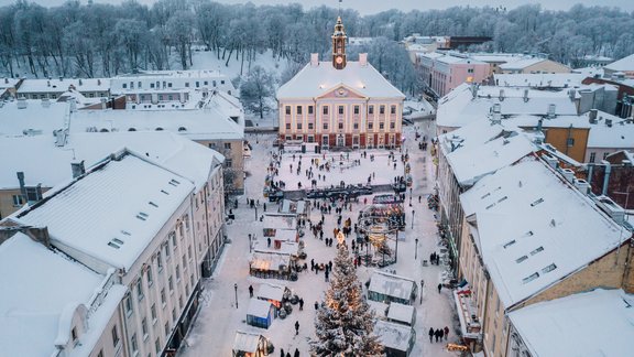 Ziemassvētku noskaņa mīt Tartu