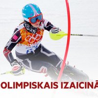 Video: Olimpieši Gasūna un Zvejnieks izaicina Buļu ledainā kalnu slēpošanas trasē