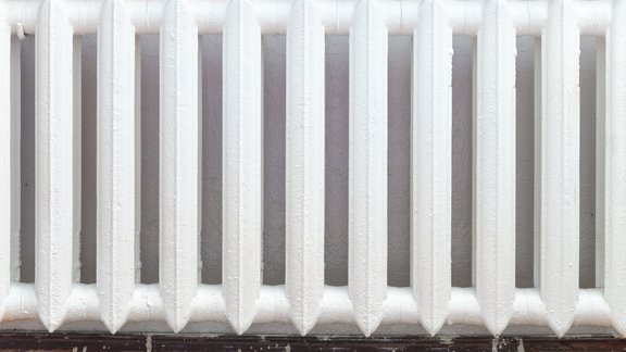 2 čuguna radiators