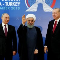 Idlibas likteņa lemšana: Erdogans vēlas pamieru, Putins un Ruhani ne