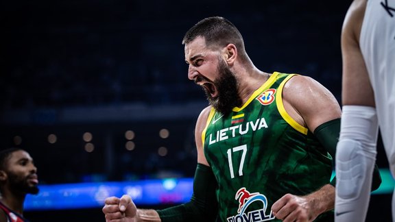 Basketbols, Pasaules kauss: ASV - Lietuva