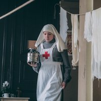 Foto: Strēlnieki slimnīcā – Rīgā turpina filmēt kara drāmu 'Dvēseļu putenis'