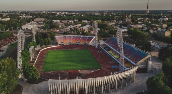 Начинается второй этап масштабной реконструкции рижского стадиона "Даугава"