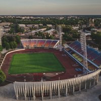 'Daugavas' stadionā uzsākta projekta otrās kārtas īstenošana