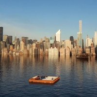 Затопление Нью-Йорка из-за глобального потепления показали на видео