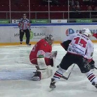 Video: KHL aizvadītās nedēļas labākie vārtu guvumi
