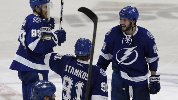 Nikita Kucherov (86), Steven Stamkos (91), Nikita Nesterov (89) New York Rangers