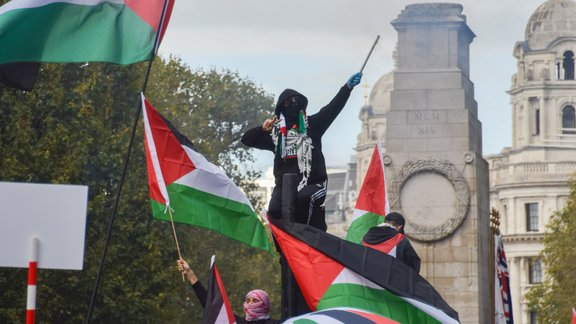 Londona palestīnas atbalsta gājiens 