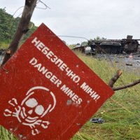 Doņeckas apgabalā mīnas sprādzienā smagi cietuši deviņi bērni