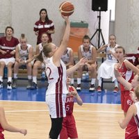 Latvijas U-16 basketbolistes EČ apakšgrupu turnīra pēdējā spēlē zaudē Baltkrievijai